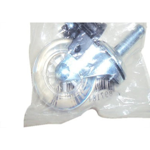 Rodizio Gold Silicone Pino Giratorio Com Trava 35Mm Sgp140001