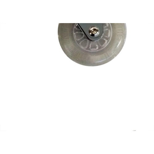 Rodizio Gold Silicone Pino Giratorio Com Trava 50Mm Sgp140003