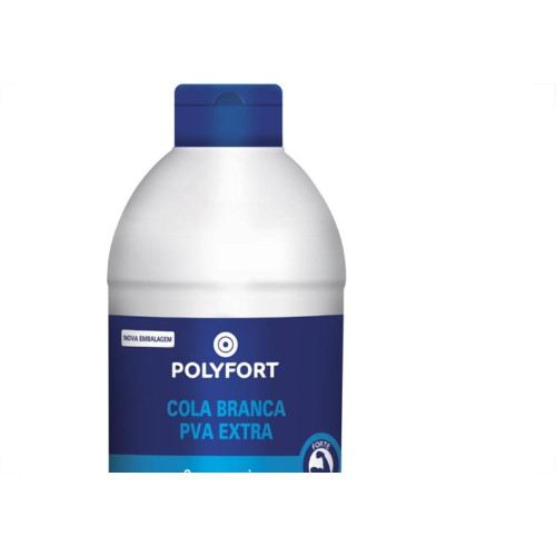 Cola Branca Polyfort Extra 500G Pulvitec Ia002