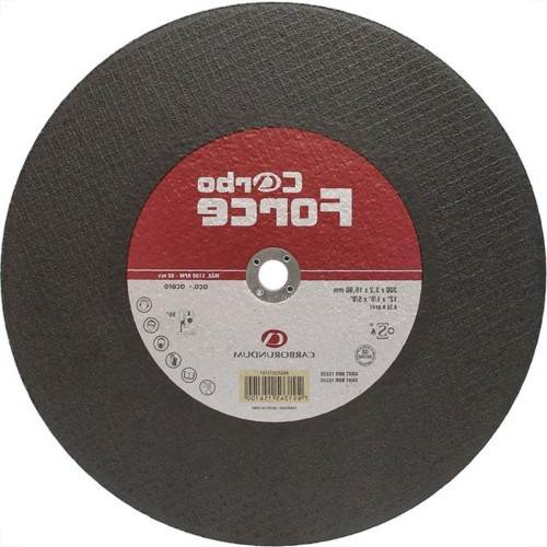 Disco De Corte Para Ferro Carborundum 12 X 1/8 X 5/8 2 Telas 