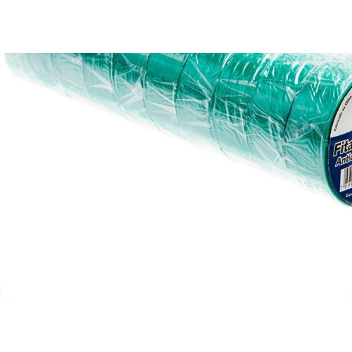 Fita Isolante Brasfort 10M X 19Mm Verde 8649 - Kit C/10 