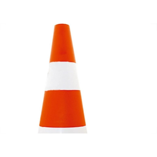Cone Rigido Prosafety Plastico Laranja/Branco 50Cm Wps1914