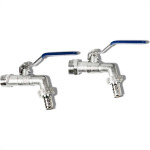 Torneira Esfera Brasfort Para Jardim 1/2X3/4'' Bico 1/2 8545