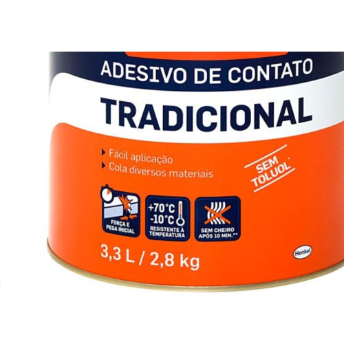 Cola Contato Cascola Tradicional Sem Toluol 2,8K 
