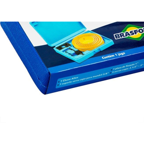 Serra Copo Aco Carbono Brasfort 2.1/2 A 5'' 8 Pecas 8749