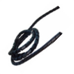 Organiza Fios Daneva 10Mm/1,5M Preto Dn1574