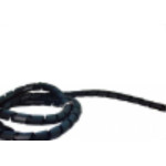 Organiza Fios Daneva 10Mm/1,5M Preto Dn1574