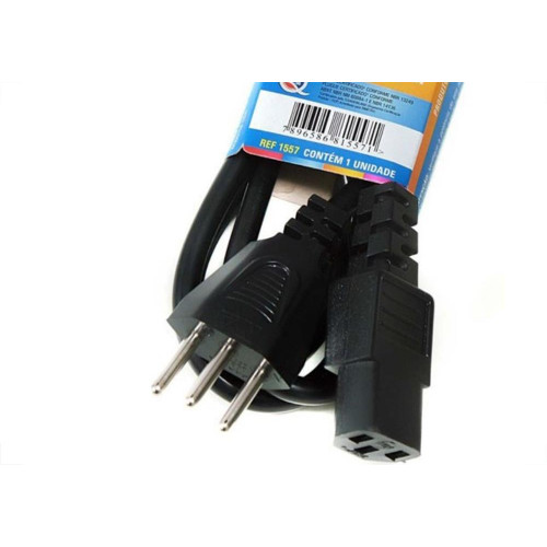 Cabo Forca Micro/Fax Daneva 1,5M 1558 Saquinho Dn1558