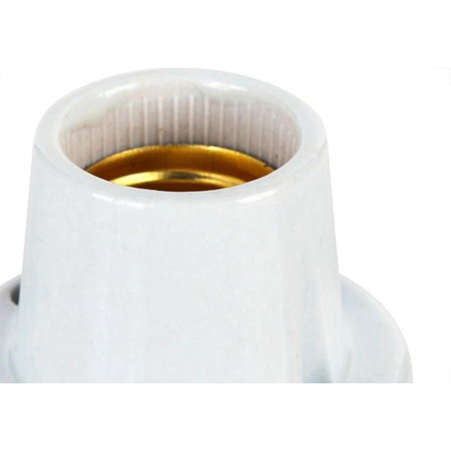 Receptaculo Brasfort Latao E27 Com Base 8617 - Kit C/25 