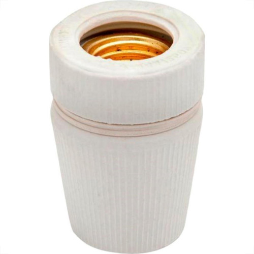 Soquete Tempo Brasfort Porcelana E27 8888 - Kit C/25 