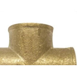 Tee Latao Metais Rei 1/2'' Rosca Rosca Amarelo 10074