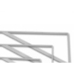 Suporte Prateleira Biehl Forte Branco/Epoxi Modelo 40  - Kit C/12 