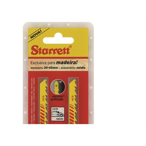 Serra Tico Starrett Madeira 2Pecas Hcu36-2