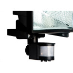 Refletor Brasfort Com Sensor Halogena 500W Preto 8903