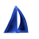 Abajour Noturno Brasfort Led Barco 220V Azul 8653
