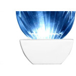 Abajour Noturno Brasfort Led Concha 127V Branco 8656