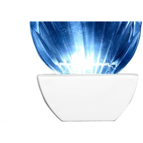 Abajour Noturno Brasfort Led Concha 127V Branco 8656
