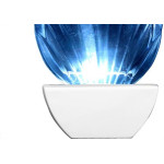 Abajour Noturno Brasfort Led Concha 220V Branco 8665