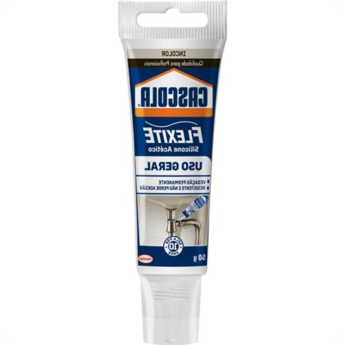 Cola Silicone Henkel Flexivel 50G Acetico Display  - Kit C/12 