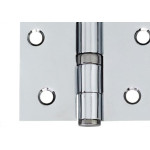 Dobradica Silvana 891 Ferro Cromado 3.1/2X3 Com Rolamento Com 3 Pecas 93843