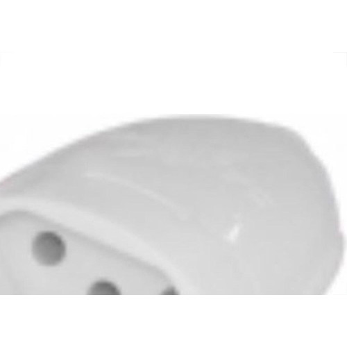 Pino Femea 2 Polos+Terra Daneva 20A Branco Dn1612 - Kit C/12 