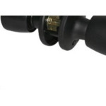 Fechadura Tubular Gold Cilindrica Tf08 Preta Sft050008