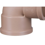 Cotovelo Marrom Krona Liso Liso 110Mm X 90 432