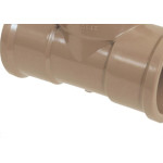 Tee Marrom Krona Liso Liso Liso 75Mm 460 - Kit C/5 