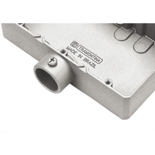 Condulete Tramontina Sem Tampa (Ct)3/4''Triplo 56112/012
