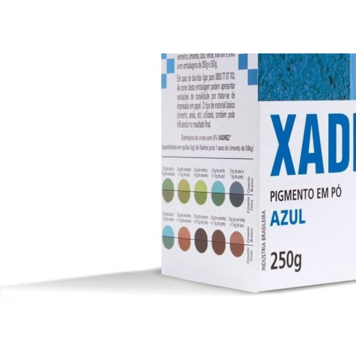 Pigmento Po Xadrez Azul 250G 67393