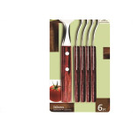 Colher Mesa Tramontina Cabo Polywood Com 06 Pecas 21103/670