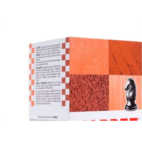 Pigmento Po Xadrez Vermelho 500G 67881
