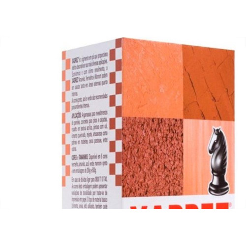 Pigmento Po Xadrez Vermelho 250G 68039