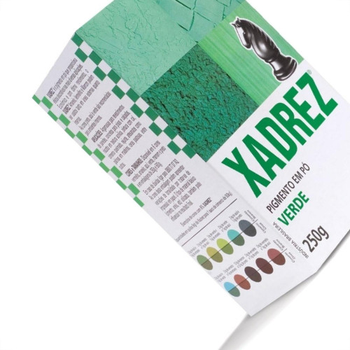 Pigmento Po Xadrez Verde 250G 67989