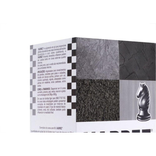 Pigmento Po Xadrez Preto 500G 67741