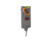 Filtro Linha Daneva 4 Tomadas Bivolt Grafite Dn1646