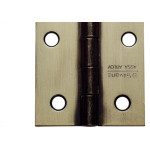 Dobradica Silvana 850 Ferro Zincado Oxidado Esmaltada 3.1/2'' Blister Com 3 Pecas 98039