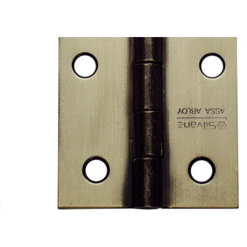 Dobradica Silvana 850 Ferro Zincado Oxidado Esmaltada 3.1/2'' Blister Com 3 Pecas 98039