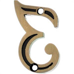 Numero Colonial Zamac Lo Silvana 3 95615