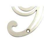 Numero Colonial Zamac Cromado Silvana 9 95585