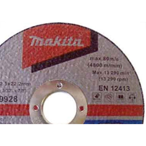 Disco De Corte Para Ferro Makita 4.1/2 X 3/32 X 7/8 D-19928-10 - Kit C/10 