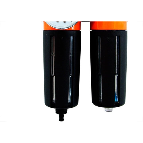 Filtro Regulador De Ar+Lubrificante Waft 1/4''Com Manometro 6236