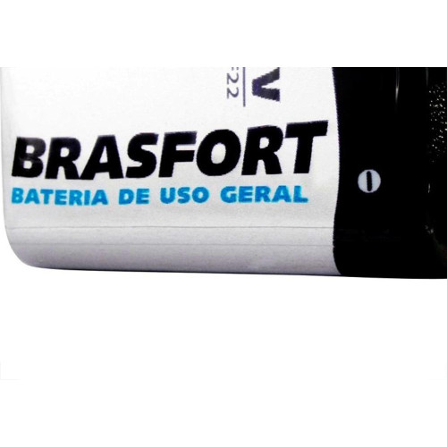 Pilha Brasfort Bateria 09V Com 1Peca 6312