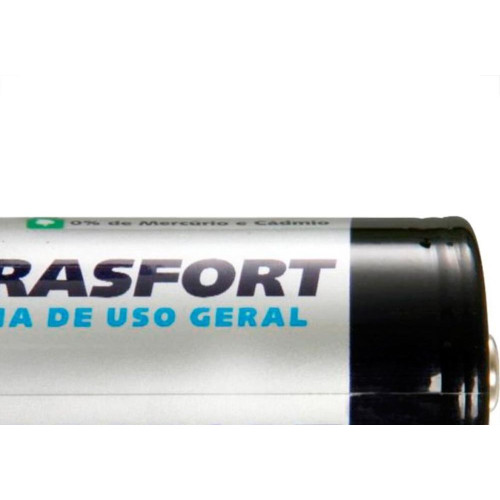 Pilha Brasfort Grande ''D'' Com 2 Pecas 6311