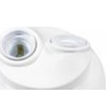 Plafonier Pvc Perlex Branco Soquete Duplo 225/1