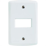 Placa Tramontina Lux 4X2 (1 Modulo Horizontal) 