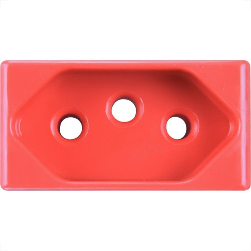 Modulo Tramontina Lux Tomada 20A Vermelho 