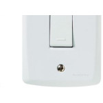 Conjunto Tramontina Lux 4X2 Branco Com Placa (1 Paralelo) 