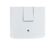 Conjunto Tramontina Lux 4X2 Branco Com Placa (1 Campainha) 