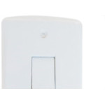 Conjunto Tramontina Lux 4X2 Branco Com Placa (1 Campainha) 